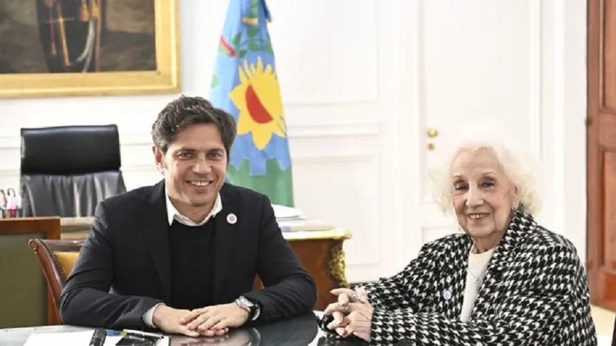 Estela y Kicillof