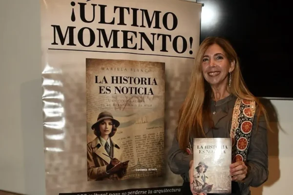 Mariela Blanco lanzó “La historia es noticia”: un viaje periodístico por la Buenos Aires que no conocemos